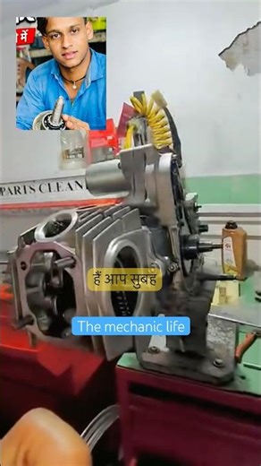 🔥Engine rebuild for splender bike | The Mechanic Life