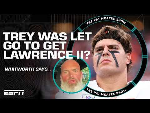 Hendrickson or Lawrence II? Andrew Whitworth chimes in on the Bengals' moves 👀 | The Pat McAfee Show