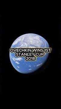 OVECHKIN WINS 1ST STANLEY CUP - 2018