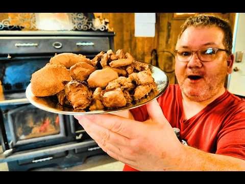 Deep Fried Cod, Bacon Scallops, Cod Tongues & Cheeks | Traditional Newfoundland Feast