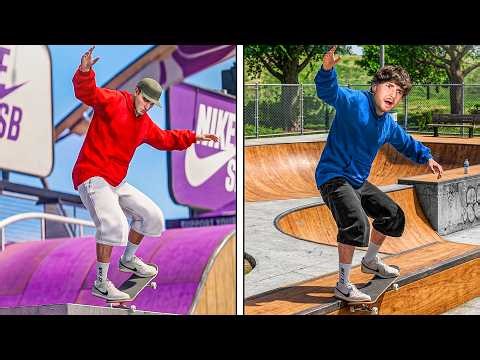 Testing IMPOSSIBLE Skate Tricks in REAL LIFE!