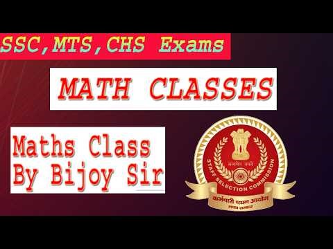"SSC MTS CHSL Math Class for Top Marks!"