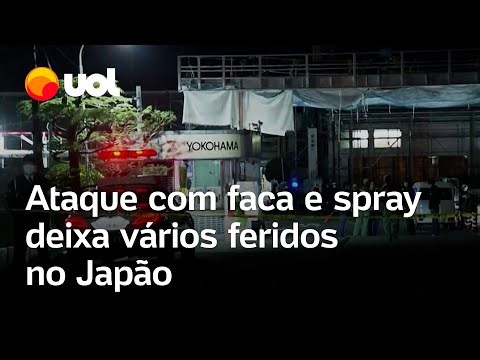 Ataque com faca e spray deixa vários feridos dentro de fábrica no Japão; confira