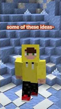 minecraft could make brittle ice SO much better #minecraft
