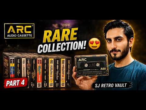 ARC Audio Cassette Collection Review 🔥 Rare Vintage Tape Experience (Part 4) | SJ Retro Vault
