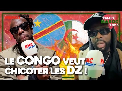 Youssoupha feat Gims, les congolais lancent DÉJÀ le 1/8 face à l’Algérie ! (DAILY MAROC 31/12)