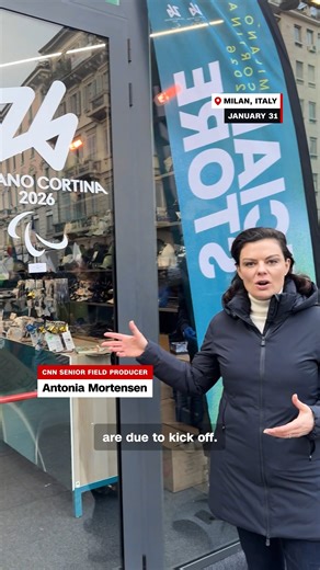 Italians are protesting the US Immigration and Customs Enforcement's presence at the upcoming 2026 Winter Olympics. CNN's Antonia Mortensen reports from Milan, where around 8,000 people showed up to protest. Read more: https://cnn.it/4a2z23L | CNN