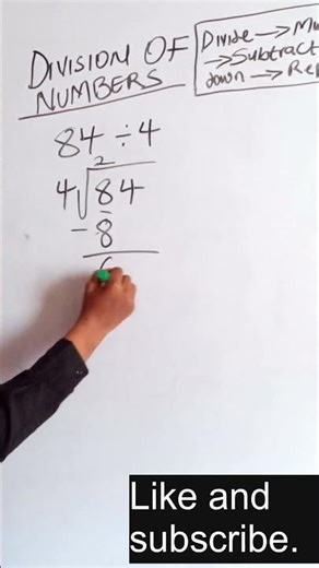 Divide Multi-Digit Numbers FAST! 🔥 #Shorts