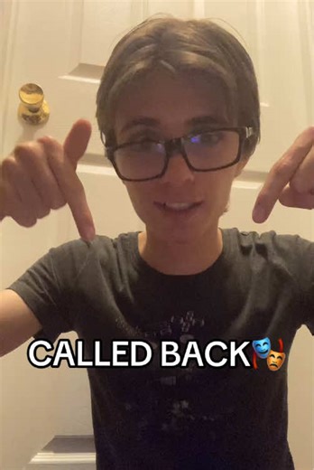 Theatre Video: Callbacks Explanation #theatre #acting #scenes #fyp #callback