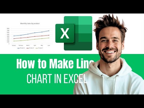 How to Make a Line Chart with Multiple Series in Excel - Beginners guide