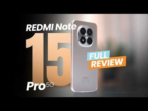 REDMI Note 15 Pro 5G Review