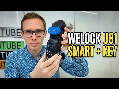 WELOCK U81 Smart Lock Review: Fingerprint, PIN & Physical Key Backup!