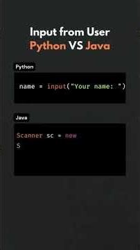 which is better python or Java #shortvideo