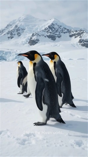 Life of Penguins in Antarctica 🐧❄️ | A Magical World of Ice | AI Generated