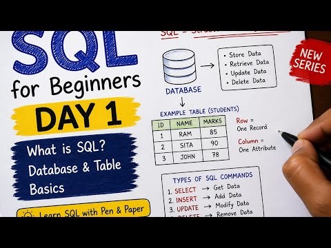 What is SQL? What is Database ?| SQL Basic to Advanced-Part1