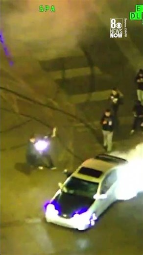 Vehicle ‘Donut’ Takeover At Busy Las Vegas Intersection #news #vegas #lvmpd