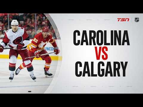 Carolina Hurricanes vs. Calgary Flames | NHL Highlights