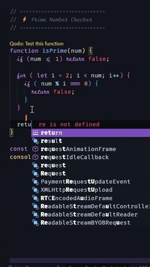 Prime Number Checker in JavaScript (Interview Logic)