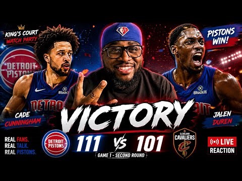 VICTORY 🔥 Pistons DOMINATE Cavaliers 111-101 | Cade Cunningham & Jalen Duren TAKE OVER!