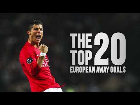 Top 20 Man Utd European Away Goals