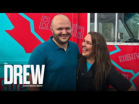 Drew Barrymore Tries Delicious Dish from Balkan Treat Box in St. Louis! | The Drew Barrymore Show