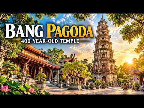 Bang Pagoda, Hanoi 🇻🇳 | Exploring a 400-Year-Old Temple in | [4K Walking Tour]