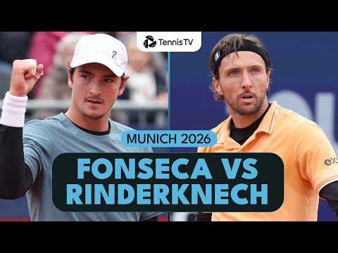 Joao Fonseca vs Arthur Rinderknech Monte-Carlo Rematch 🤩 | Munich 2026 Highlights