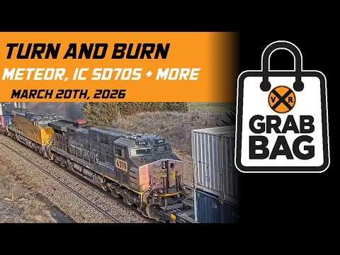Grab Bag: Flaming Engines, Double IC Death Star, Meteorite + More! | Weekly Top Trains (March 2026)