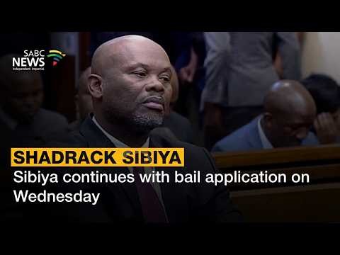 Sibiya continues with bail application on Wednesday