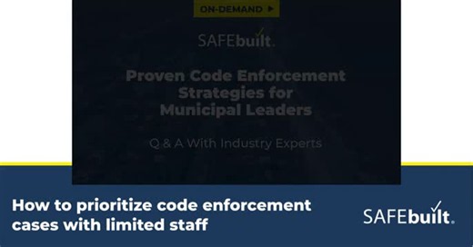 #safebuilt #codeenforcement #municipalleadership #publicsafety | SAFEbuilt