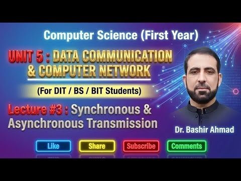 Synchronous and Asynchronous Transmission