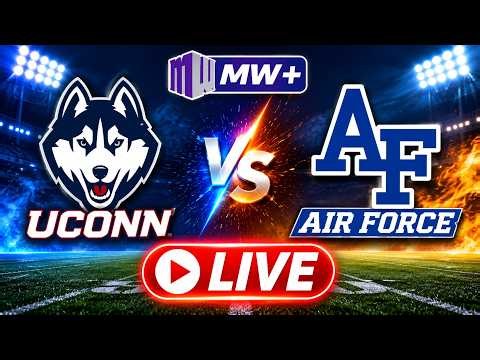 LIVE 4k --UConn vs Air Force | LIVE College Football 2026 🏈