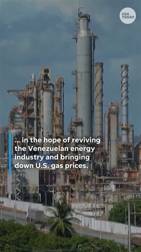 Trump says US taking control of 65 billion barrels of Venezuelan oil