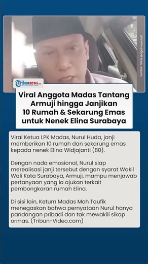 Anggota Madas Janjikan 10 Rumah & Sekarung Emas untuk Nenek Elina, Ketum Ormas Buka Suara