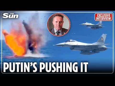 Putin pushes Nato to the brink as BOMB DRONE intercepted near £3.4bn gas rig