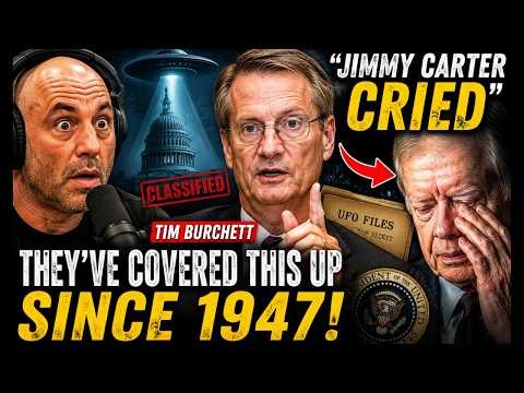 Jimmy Carter CRIED: Tim Burchett Drops UFO Bombshell on Joe Rogan