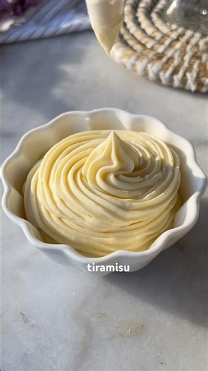 Italian Mascarpone Cream | Easy No-Bake Dessert