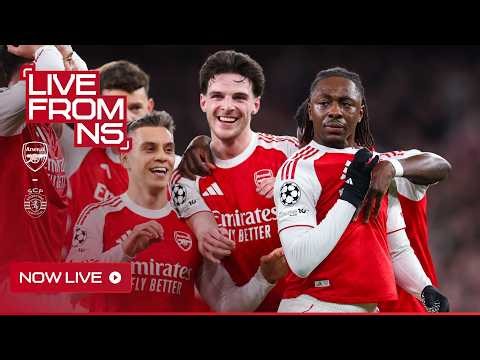 A PLACE IN THE UCL SEMI-FINAL AWAITS! 💪 | Live From N5 | Arsenal v Sporting CP | UCL