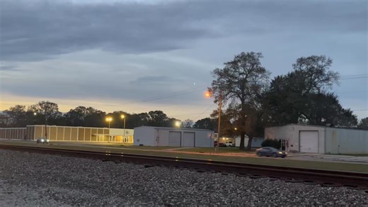 EB CSX with BNSF power and a H1 unit 2 new CSX coil cars and a bunch of Aluminum hoppers. | BNSF Lafayette Sub