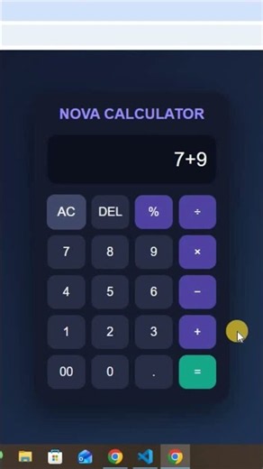 🔥 Create an Attractive Calculator Using HTML, CSS & JavaScript | JavaScript Project for Beginners
