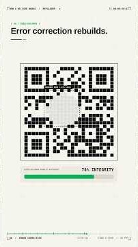 How a QR Code Works | Gemini-Coded Explainer #Shorts