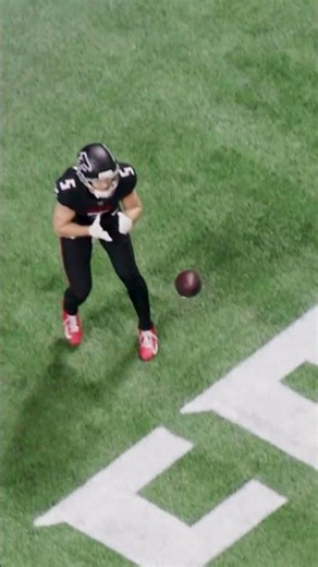 This angle of Kirk Cousins' touchdown pass to Drake London 🤩 #nfl #football #nflteam