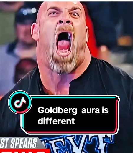 Ur naxt 😱 Goldberg is unstoppable aura 💀#goldberg #legendaryentrance #prowrestling #WWE #Spear
