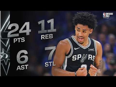 Dylan Harper's HISTORIC Conference Finals Debut | May 18, 2026