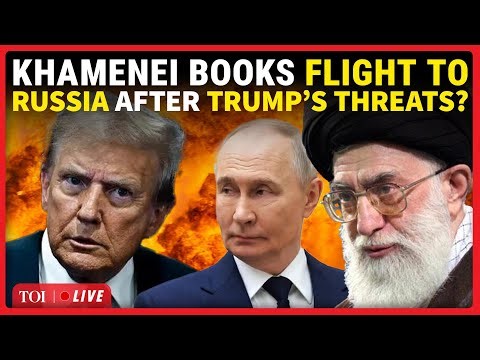 Khamenei To ‘Flee To Russia’ As Trump Vows To ‘HIT IRAN HARD’ If It Kills Anti-regime Protesters