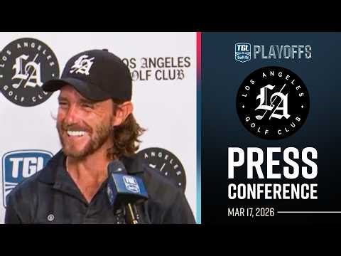 Los Angeles Golf Club post-match press conference | Mar. 17, 2026 vs Atlanta | TGL