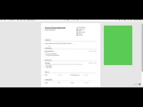 How to Create an Effective CV (Step‑by‑Step) | Wozber CV Template