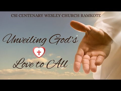 Unveiling God's Love to All | 9:30AM | 04-01-2026 | Rev.Dr.T. Bhasker