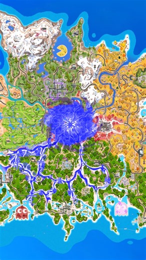 Fortnite Chapter 7 Season 5 Map