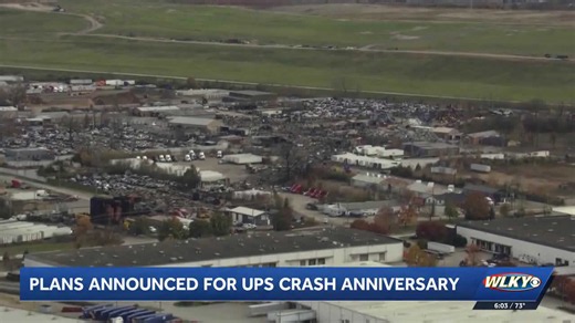 Louisville announces observance for first UPS plane crash anniversary